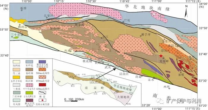 北秦岭地区地质简图.jpeg